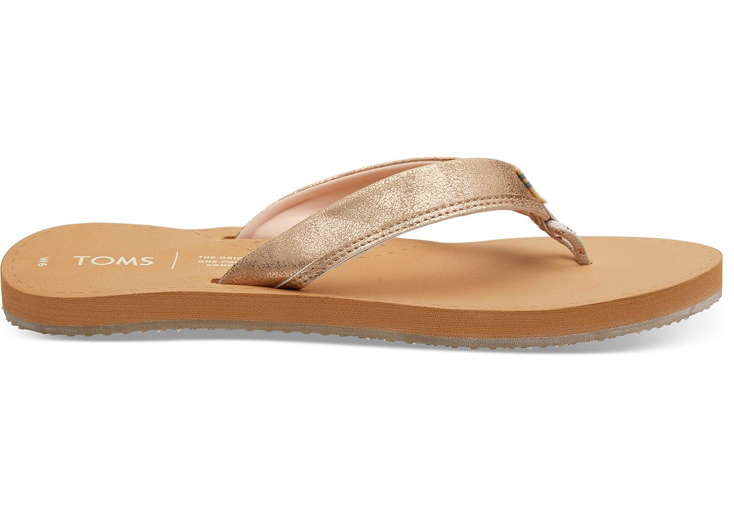 Toms Gabi - Womens Flip Flops - Gold - NZ - 691248GRO